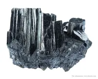 Lustrous Striated Enargite Crystal