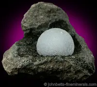 Epistilbite Ball in Basalt