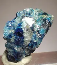 Multicolored Euclase Crystal