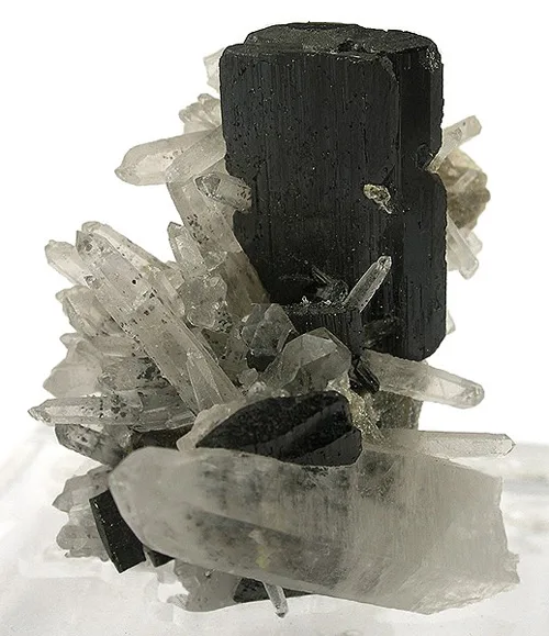 Ferberite with Quartz