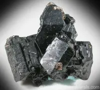 Interconnected Hornblende Crystals