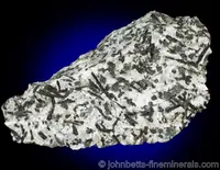 Ferrohornblende in Quartz