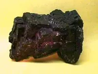 Deep Purple Cubic Fluorite Mass