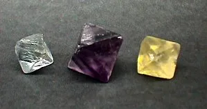 Fluorite Octahedrons