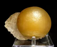 Rounded Fluorite Ball on Matrix