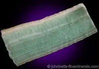 Polished Banded Fluorite Slab