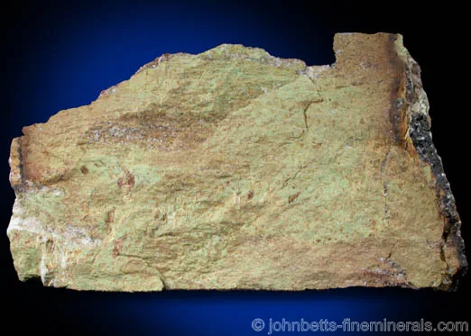 Yellow-Green Massive Gaspeite