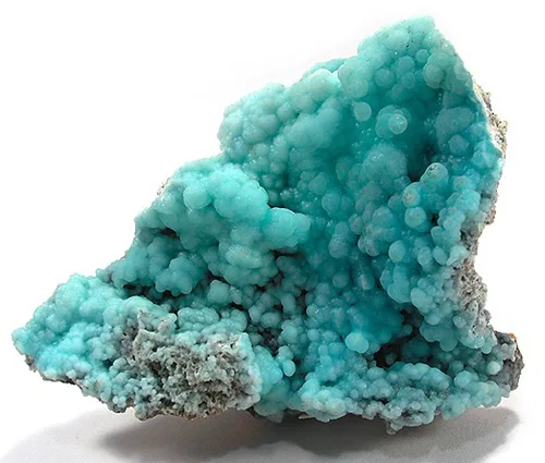 Bright Blue Gibbsite