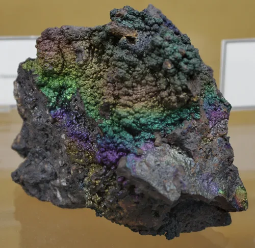 Dark, Iridescent Goethite