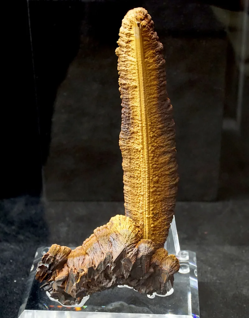 Elongated Stalagmitic Goethite Formation