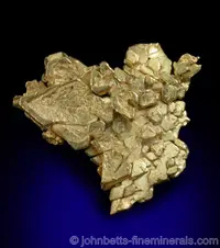 Crystallized Gold Octahedrons