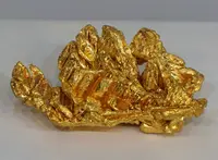 Crystallized Gold Cluster