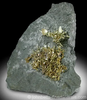 Gold Wires on Matrix