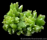 Bright Green Pyromorphite Cluster