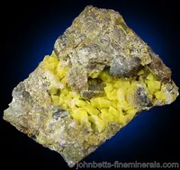Greenockite Coating Botryoida Smithsonite