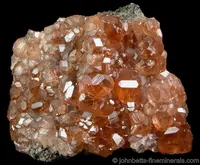 Hessonite Crystal Cluster