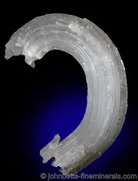 Curved Gypsum in Rams Horn Formation