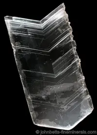 Selenite Fish-tail Twin