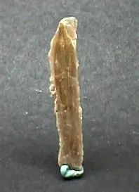 Tall, prismatic, curved Gypsum