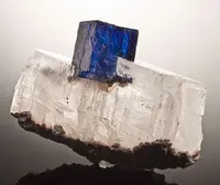 Blue Halite on Sylvite