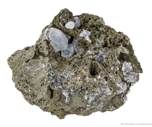 Large, Pale Blue Hauyne Crystals