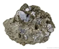 Large, Pale Blue Hauyne Crystals