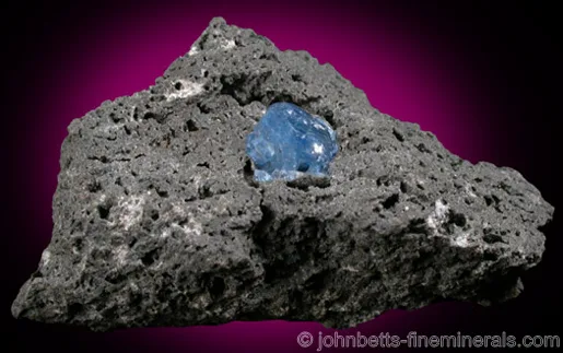 Hauyne on Volcanic Matrix