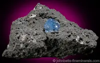 Hauyne on Volcanic Matrix