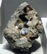 Hauyne Crystals in Matrix Pocket