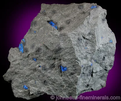 Tiny Embedded Hauyne Crystals