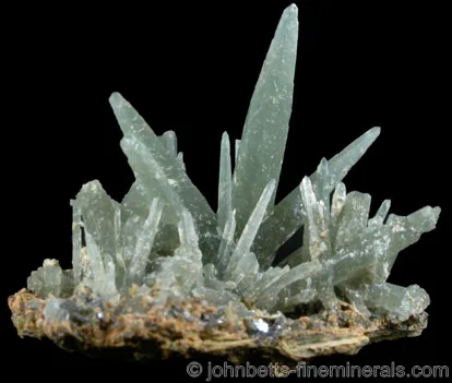 Quartz with Hedenbergite inclusions