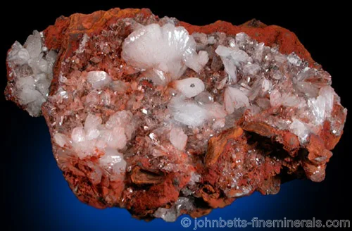 Hemimorphite in Limonite Matrix