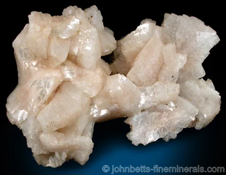 Light Pink Heulandite Cluster