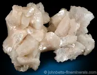 Light Pink Heulandite Cluster