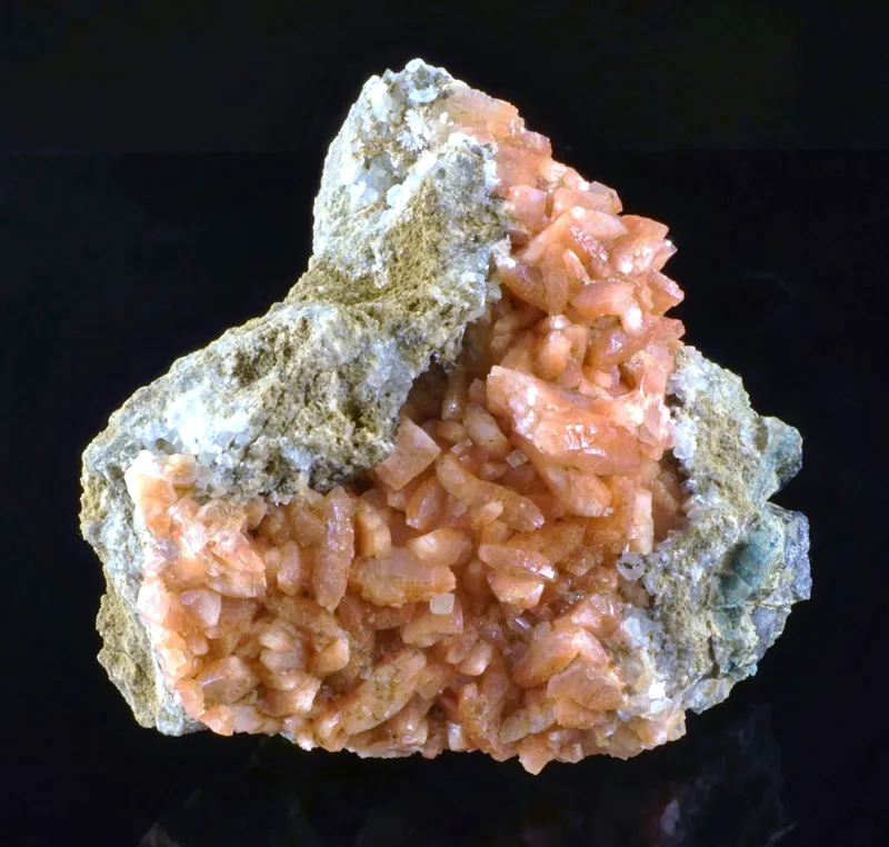 Red Heulandite Crystals