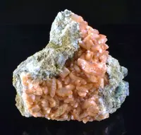 Red Heulandite Crystals