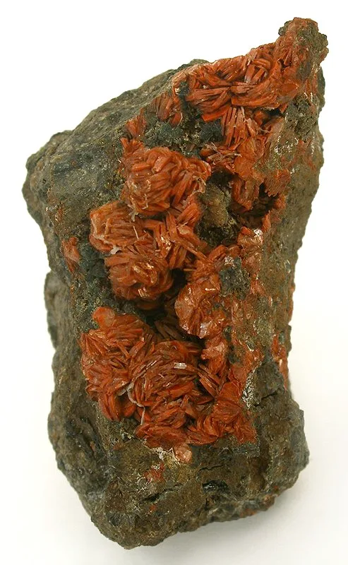 Brick-red Italian Heulandite