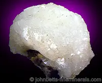 Rounded White Heulandite