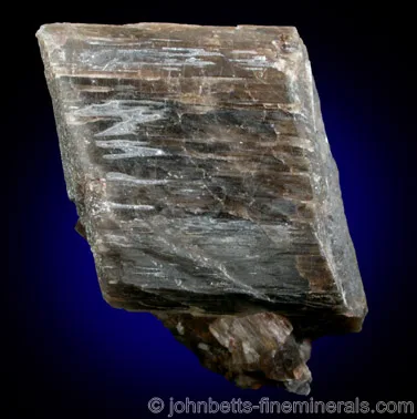 Well-Formed Brownish Hornblende