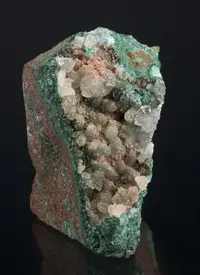 Iodargyrite With Malachite