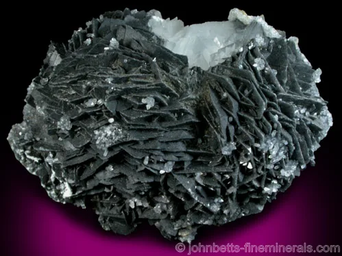 Jamesonite Inclusions in Calcite