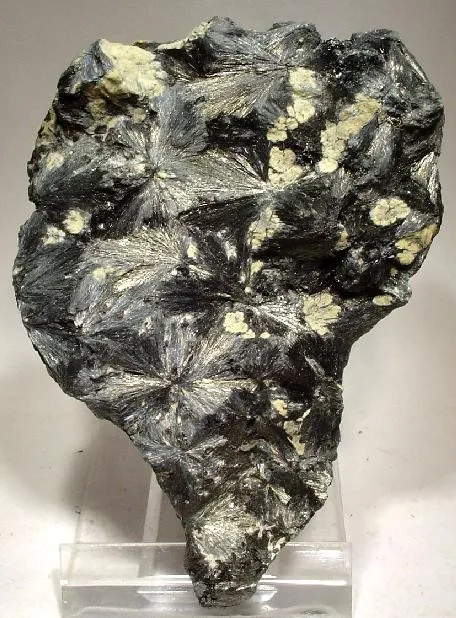 Radiating Jamesonite Crystals