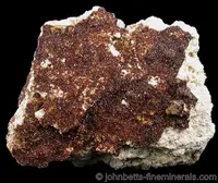 Jarosite Microcrystals on Matrix