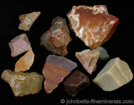 Group of Jasper Specimens