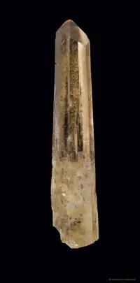 Yellow Jeremejevite Crystal