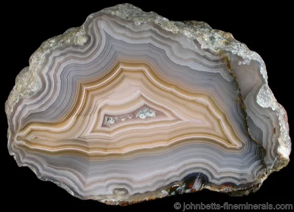 Heavily Banded Laguna Agate