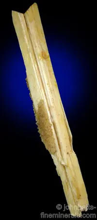 Elongated Laumontite Fishtail Twin
