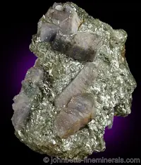 Lawsonite Crystals in Matrix