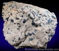 Small Lazulite Crystals in Matrix