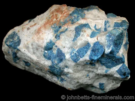 Lazulite Crystals in Matrix